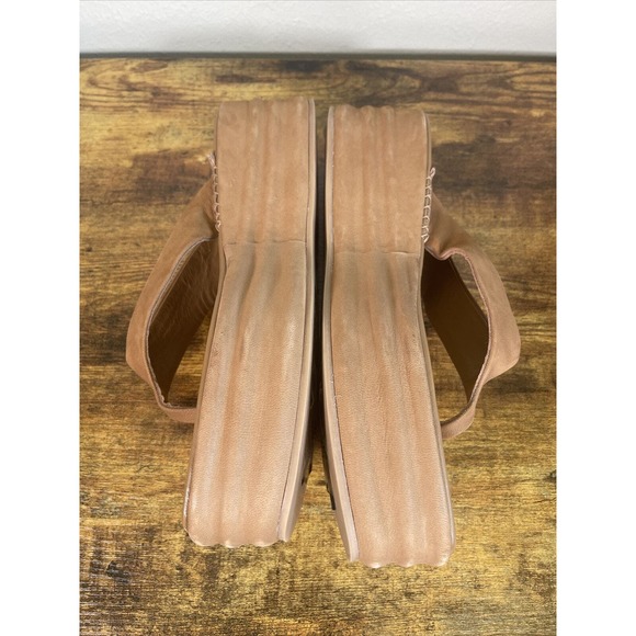 Free People Tan Platform Sandals - Picture 5 of 14